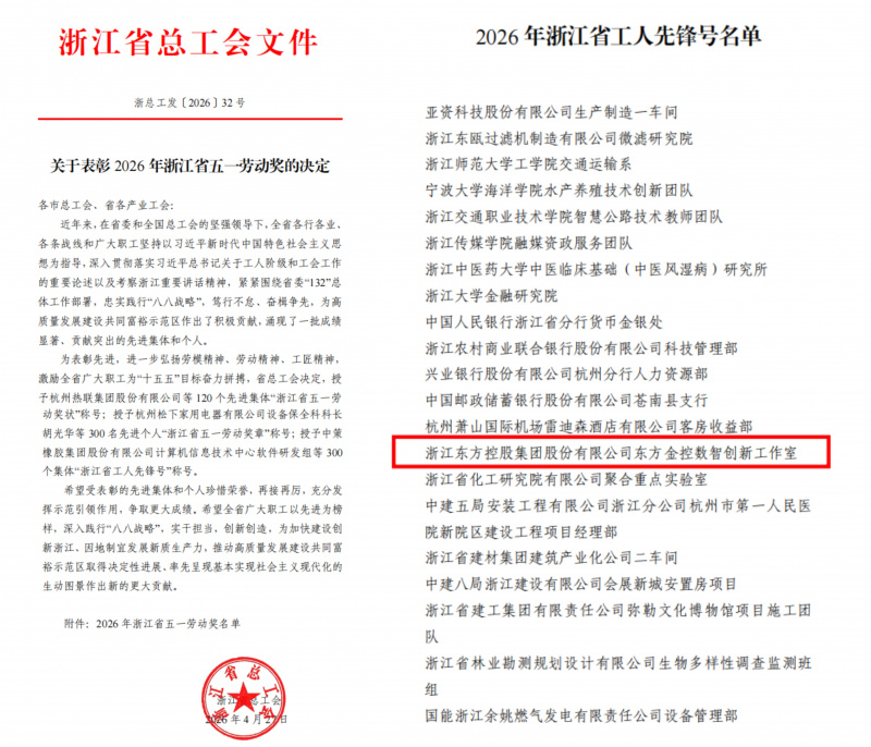 浙江东方荣获2026年浙江省五一劳动奖——“浙江省工人先锋号”荣誉称号.jpg